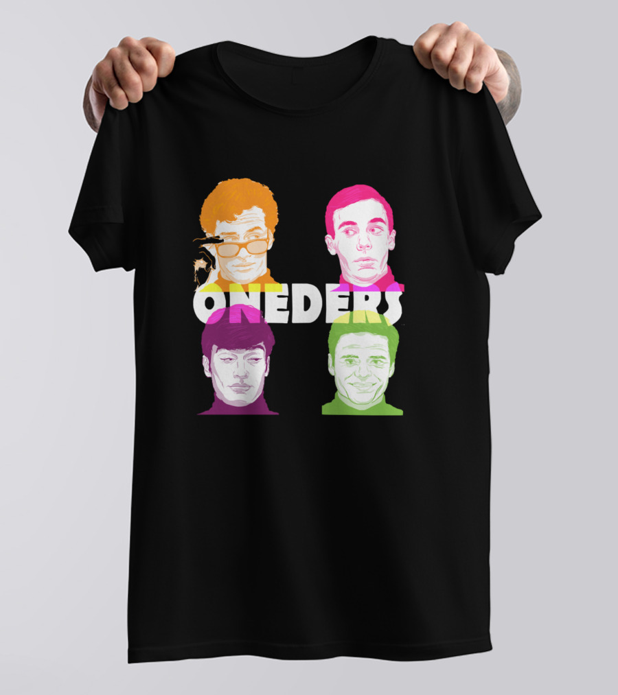 Oneders Band Colorful Pop Art Faces T-Shirt