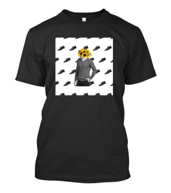 Popular Sunflower Head With Shoes T-Shirt