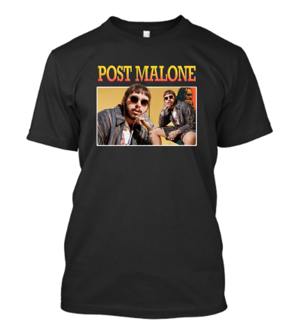 Post Malone Retro 90s Style Ensemble T-Shirt