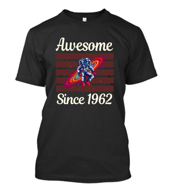 Awesome Red Astronaut Since 1962 T-Shirt