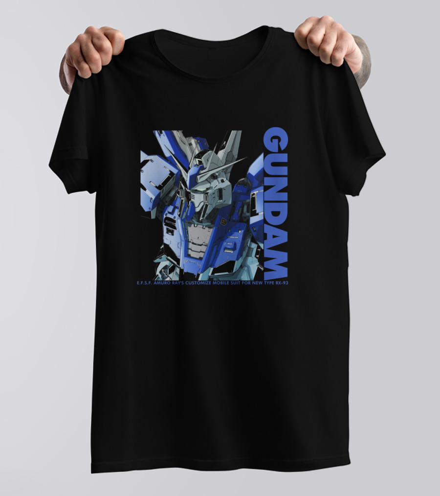 Gundam E.F.S.F. Amuro Ray's Customize Mobile Suit For New Type RX-93 T-Shirt