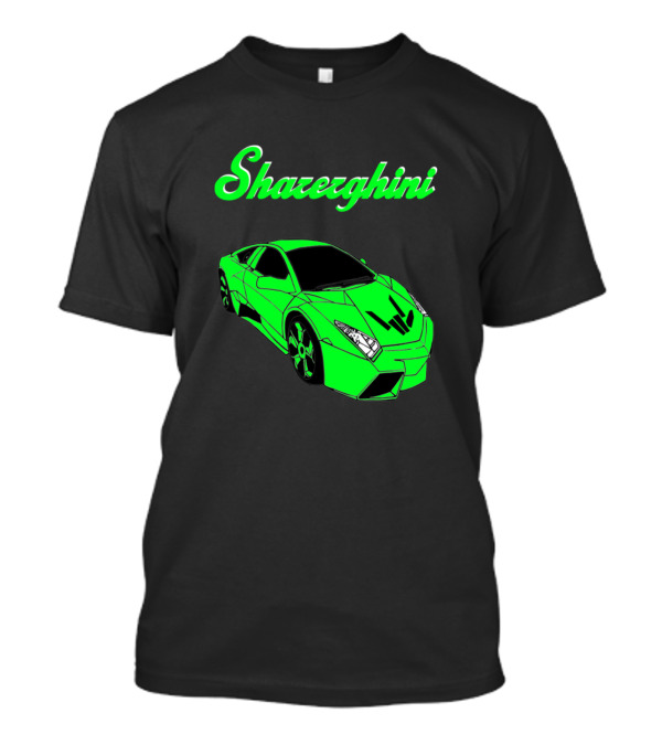 Shazerghini Green Car T-Shirt