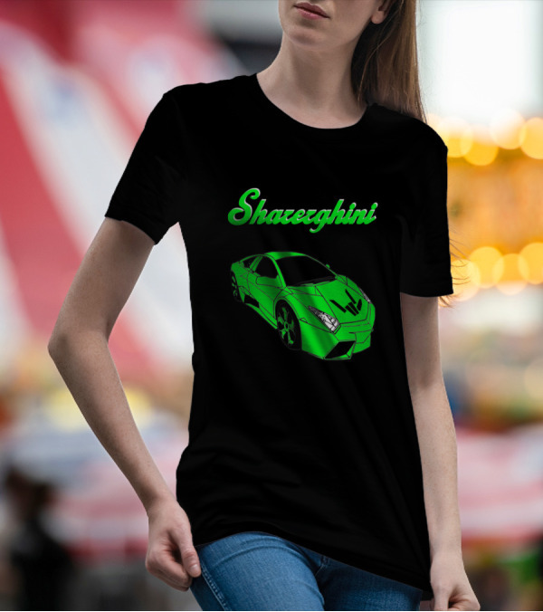 Shazerghini Green Car T-Shirt