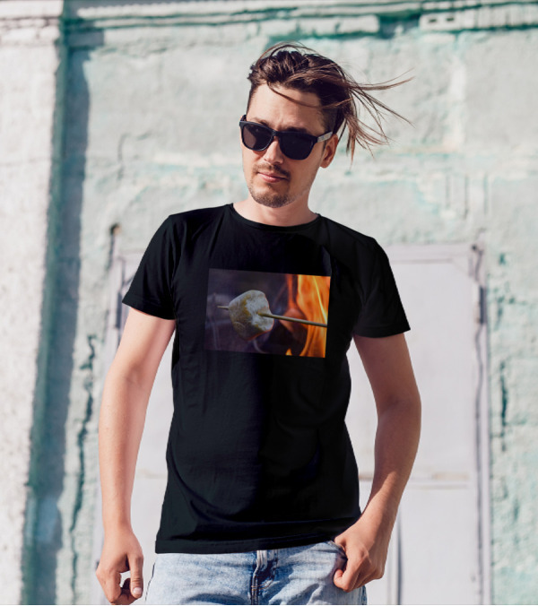 Marshmallow Roasting Over Open Fire T-Shirt