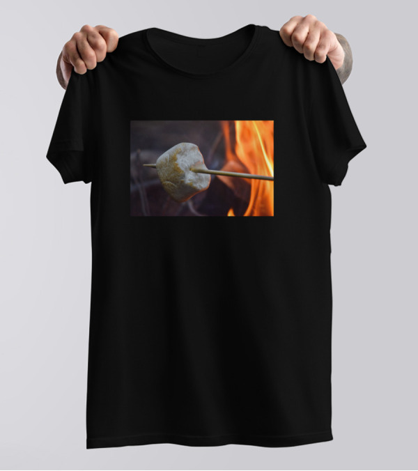 Marshmallow Roasting Over Open Fire T-Shirt