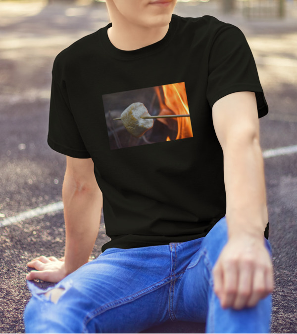 Marshmallow Roasting Over Open Fire T-Shirt