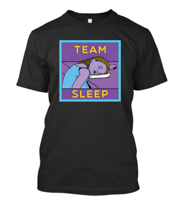 Team Sleep Illustration Of Person Resting T-Shirt