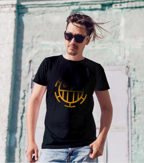 Heart Pirates Trafalgar Law Inspired Symbol One Piece T-Shirt