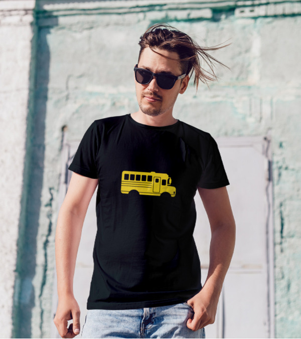 World's Best Bus Driver Yellow School Bus T-Shirt