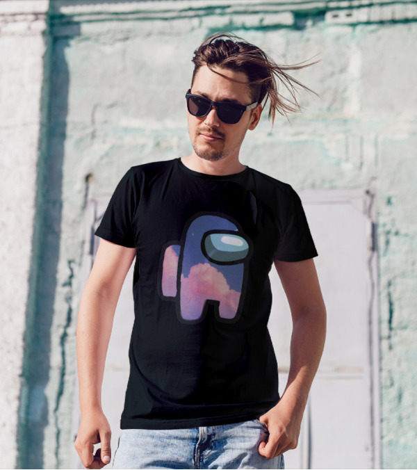 Aesthetic Among Us Sky Clouds T-Shirt