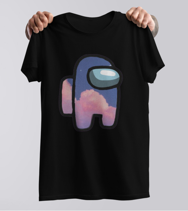 Aesthetic Among Us Sky Clouds T-Shirt