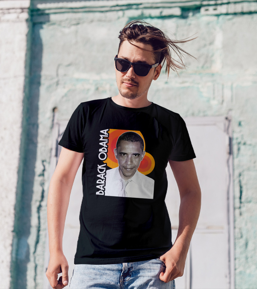 Barack Obama Retro Tribute My President T-Shirt