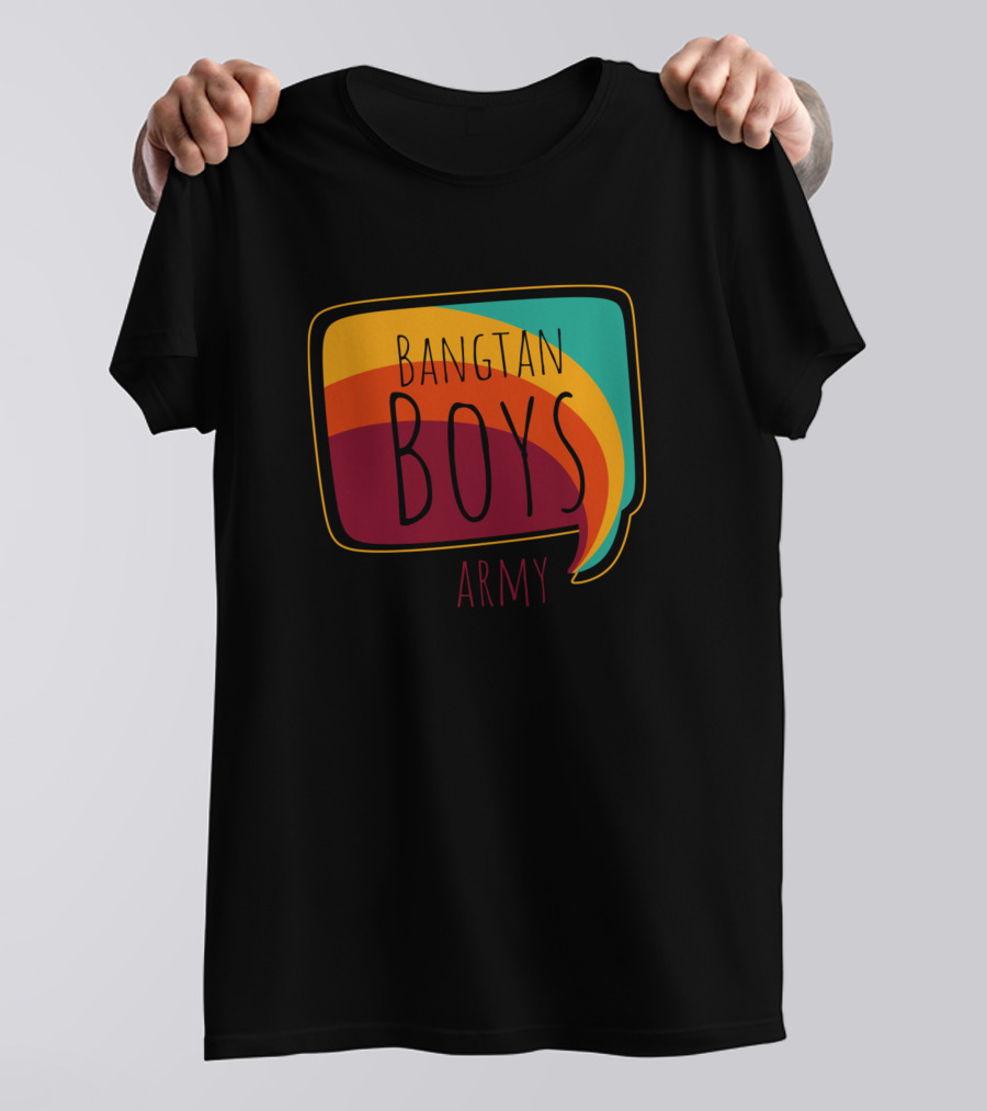 Bangtan Boys Army Speech Bubble T-Shirt