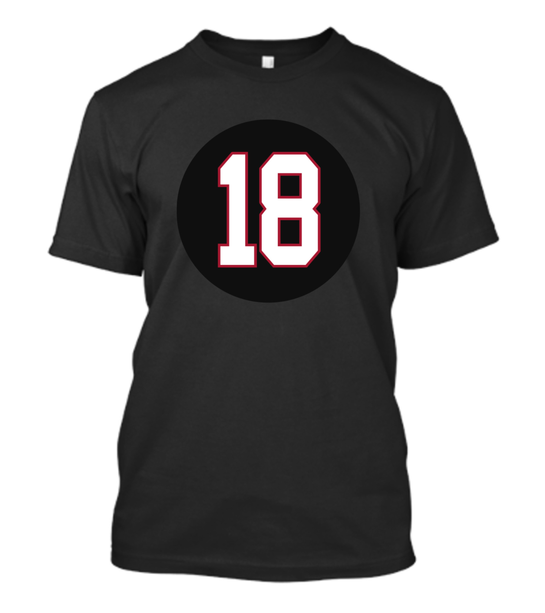 Calvin Ridley 18 Jersey Number Football T-Shirt