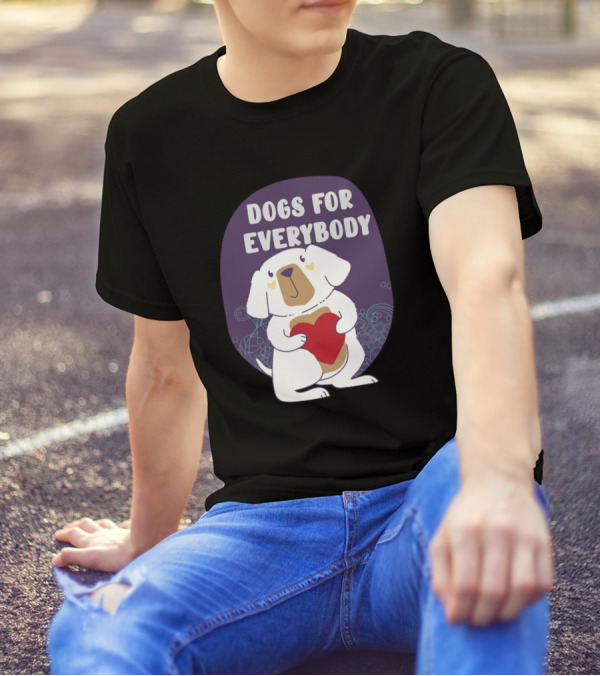 Dogs For Everybody Heartwarming Cute Dogs T-Shirt