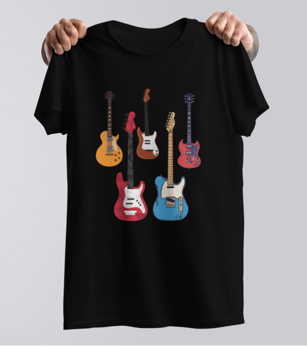Dream Team Guitars Iconic Electric Collection T-Shirt