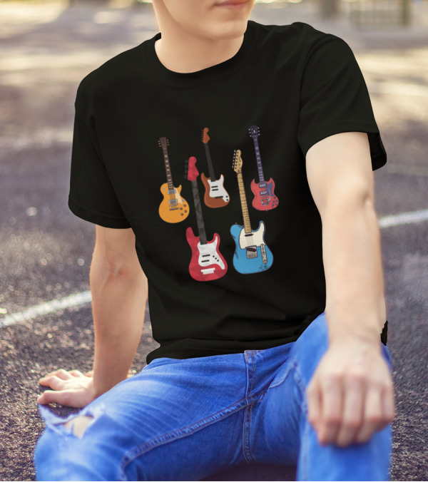 Dream Team Guitars Iconic Electric Collection T-Shirt