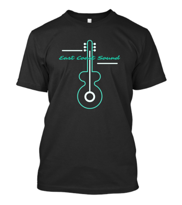 East Coast Sound Guitar Minimalist T-Shirt