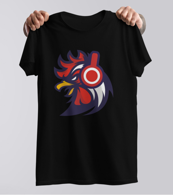 Esport Chicken Headset Icon Gaming T-Shirt