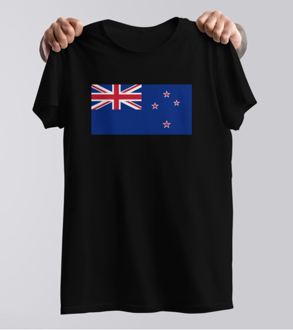 New Zealand National Emblem Flag T-Shirt