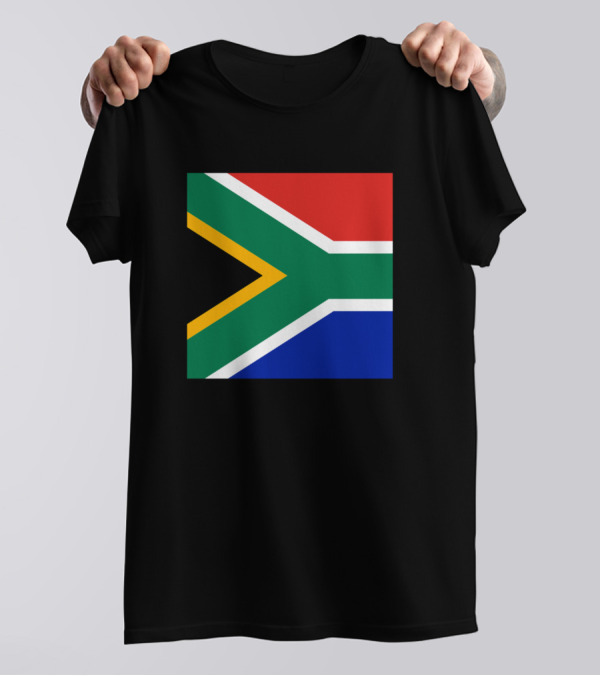 Flags Of The World Neck Gaiter South Africa Flag T-Shirt