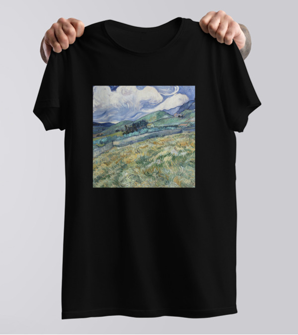 Vincent Van Gogh Wheat Field Fun Neck Gaiter T-Shirt