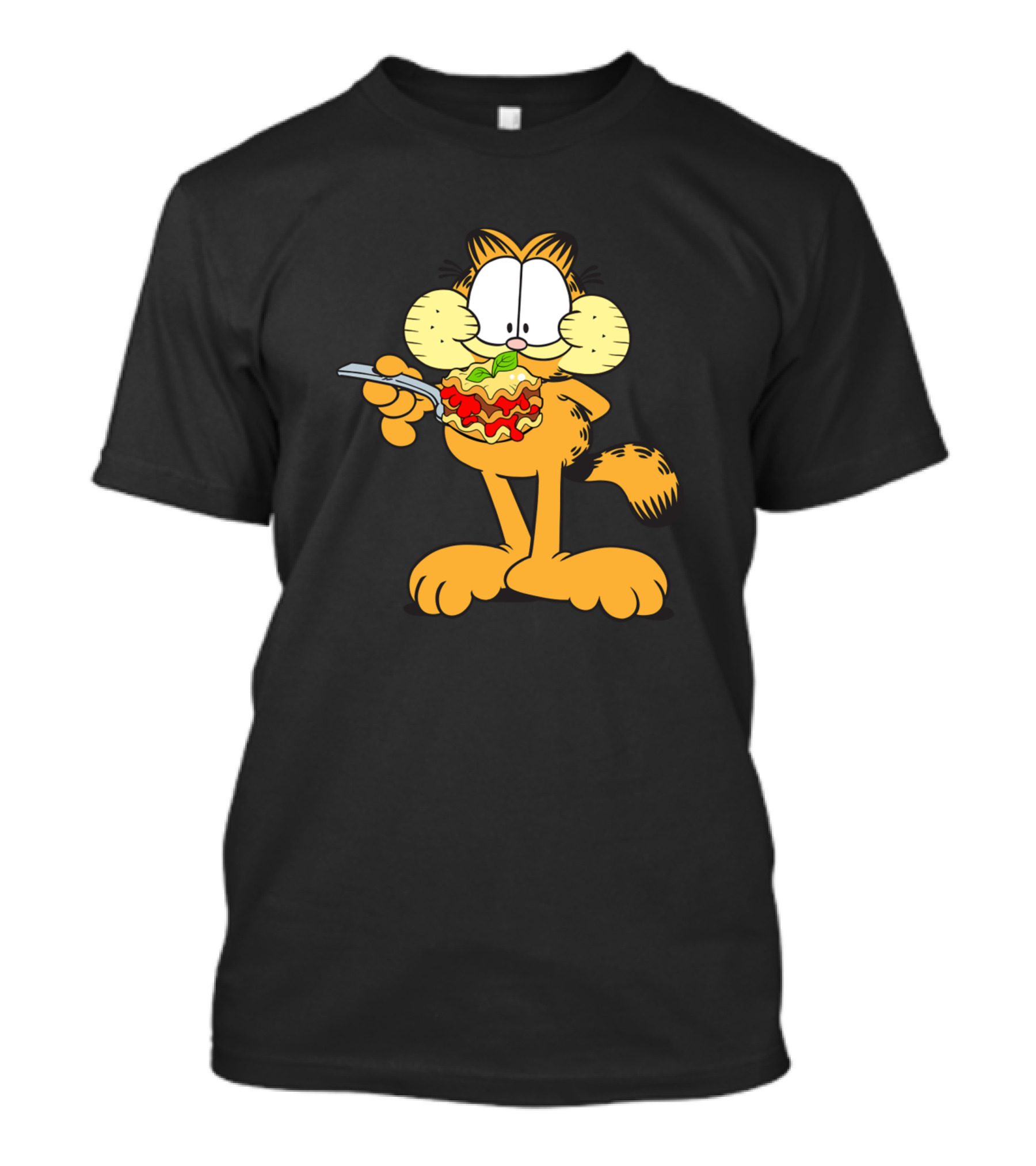 Garfield Enjoying A Sandwich T-Shirt