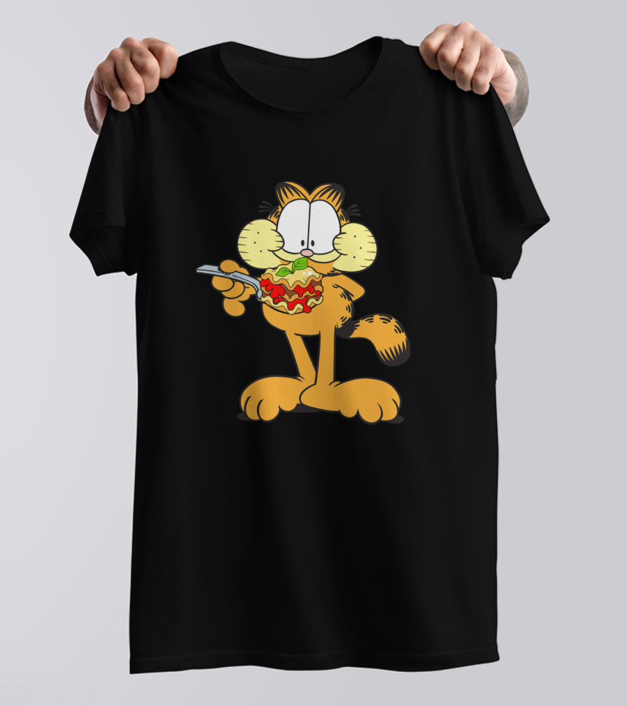 Garfield Enjoying A Sandwich T-Shirt