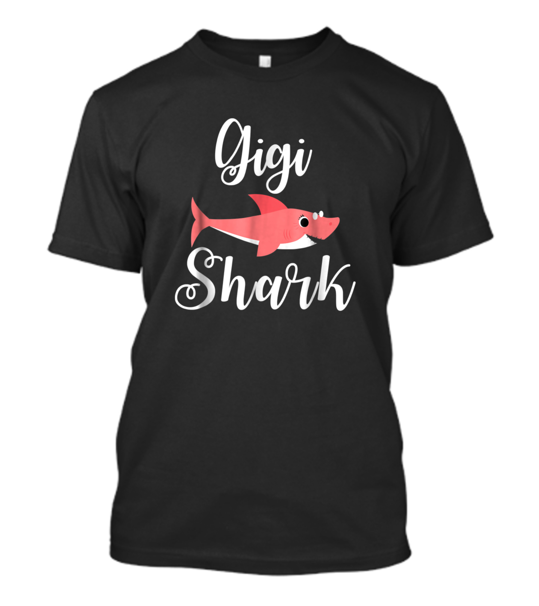 Gigi Shark Funny Polish Grandma Mors Day Cute Shark T-Shirt