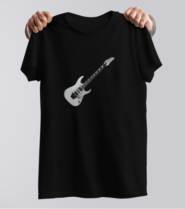 Bass Electric Guitar Circle T-Shirt