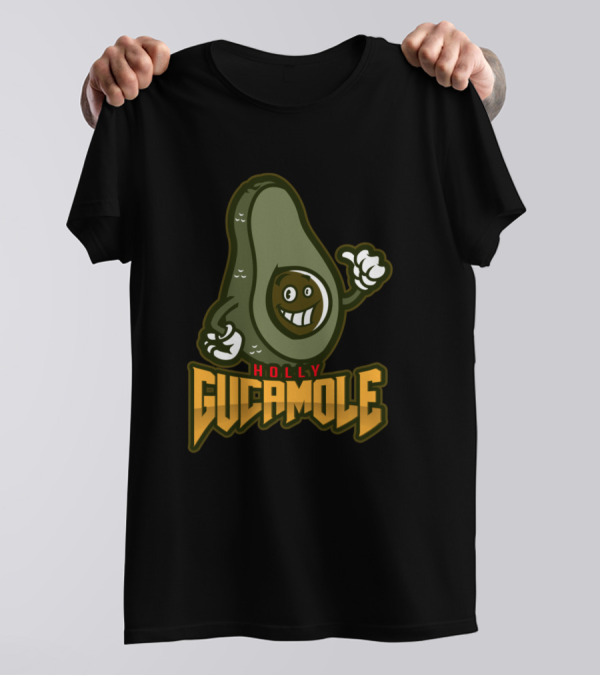 Holly Guacamole Avocado Character Thumbs Up T-Shirt