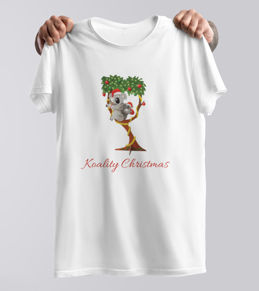 Koality Christmas Santa Hat Tree T-Shirt
