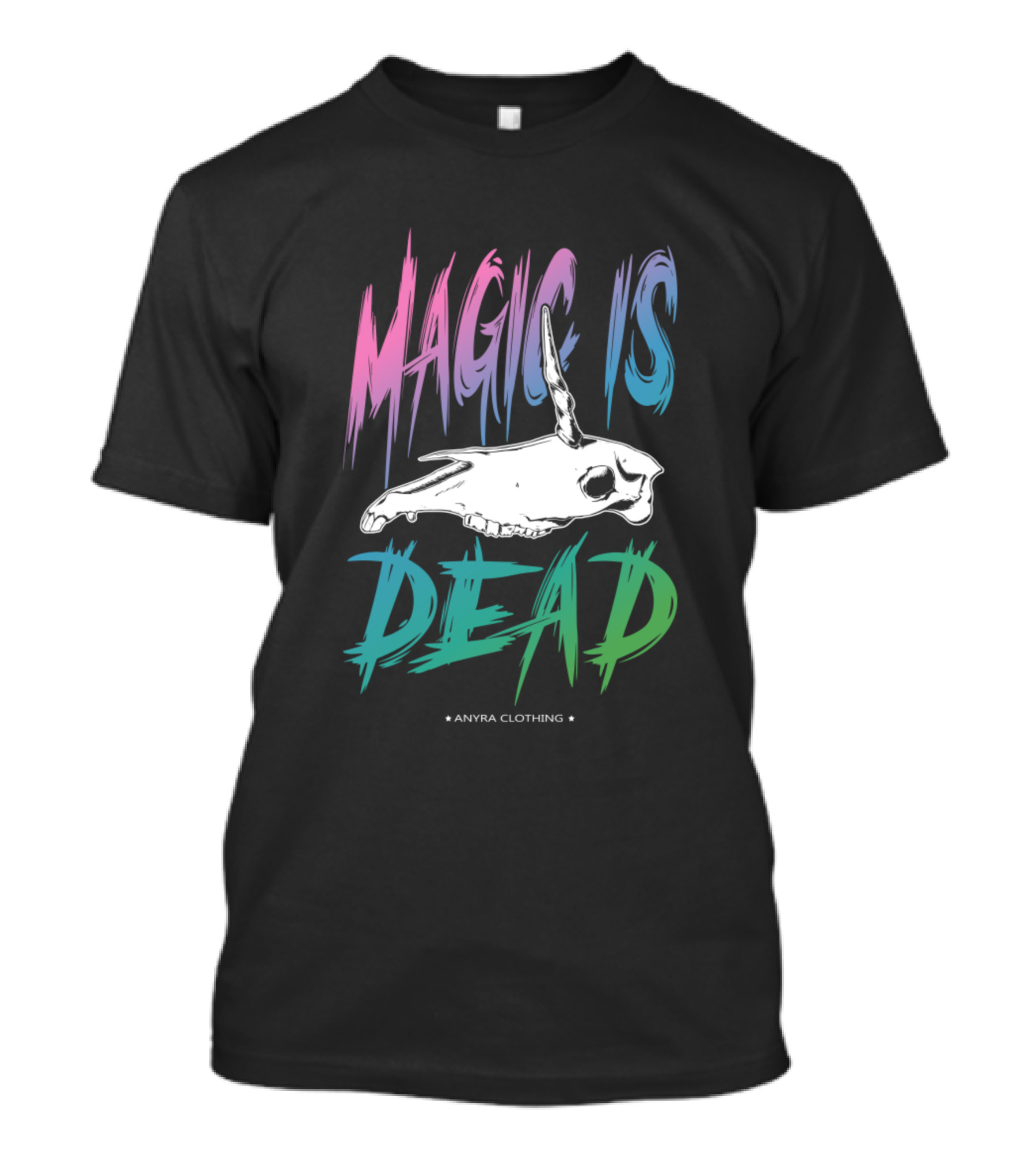 MAGIC IS DEAD ANYRA CLOTHING Skull T-Shirt