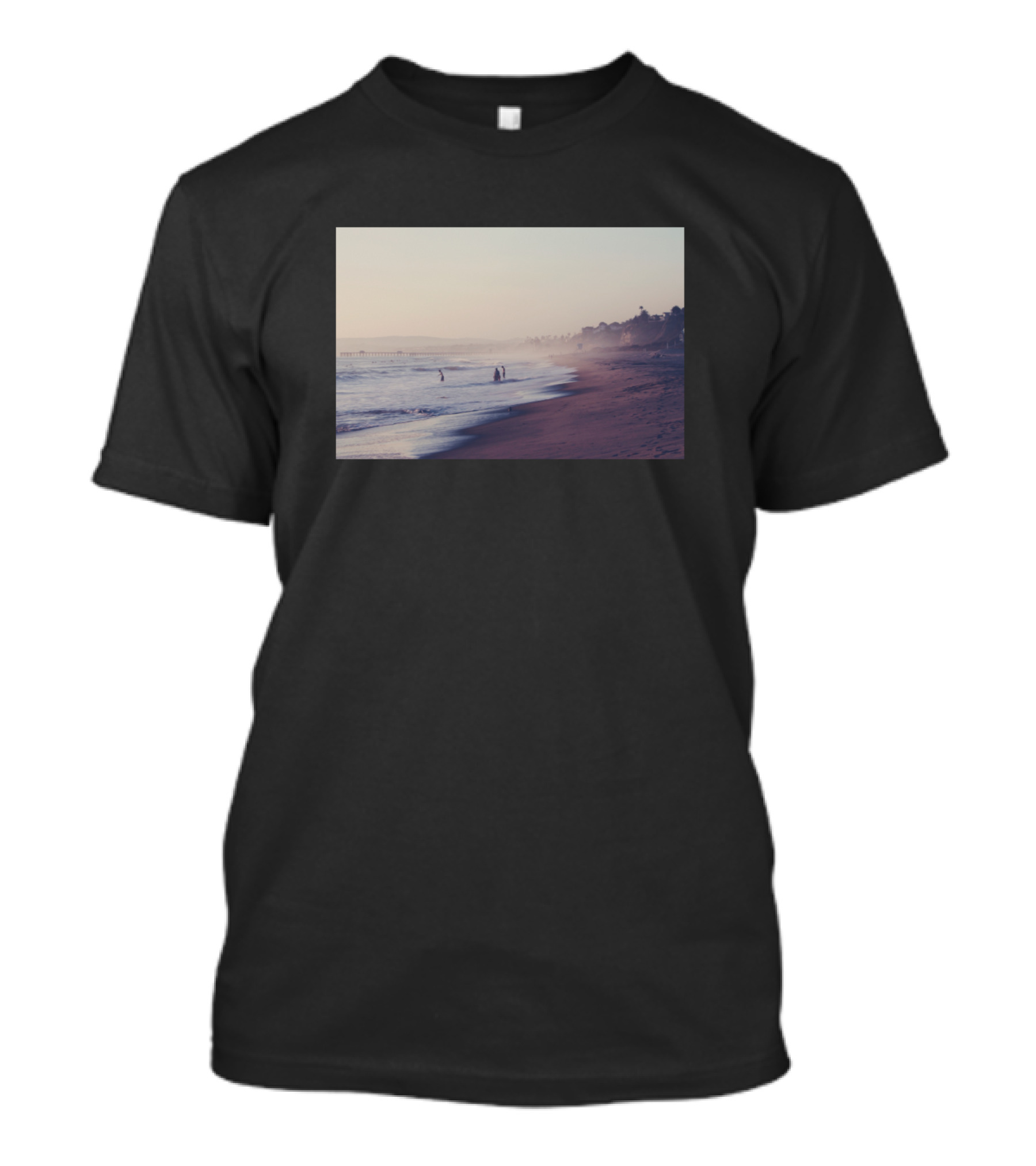 Nature Beach Landscape Ocean Water Scene T-Shirt
