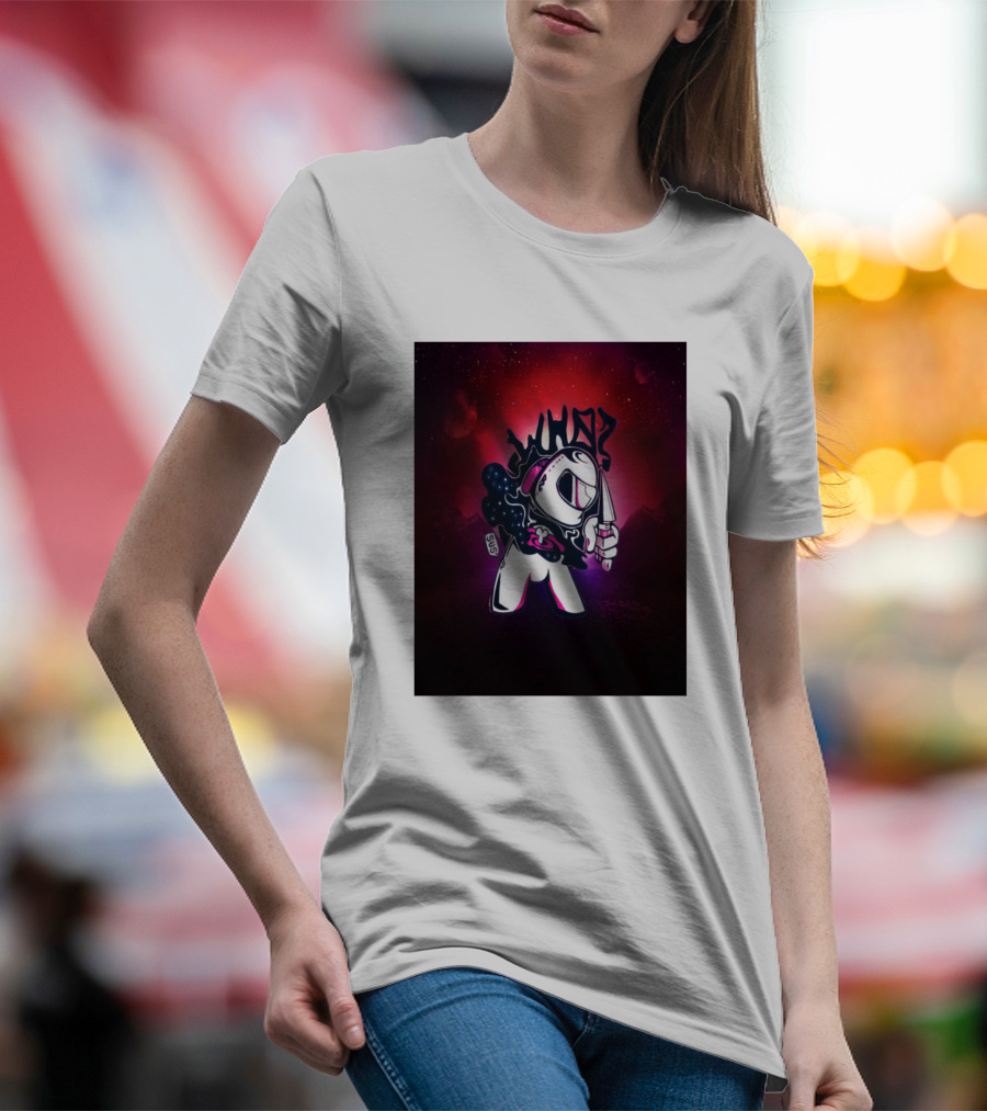 Owner Among Us Style Character With Space Background T-Shirt