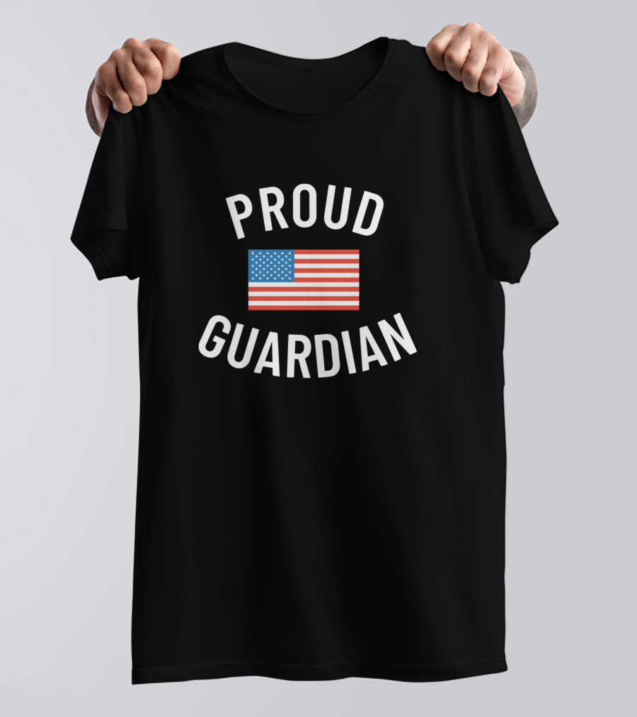 Proud Guardian American Flag T-Shirt