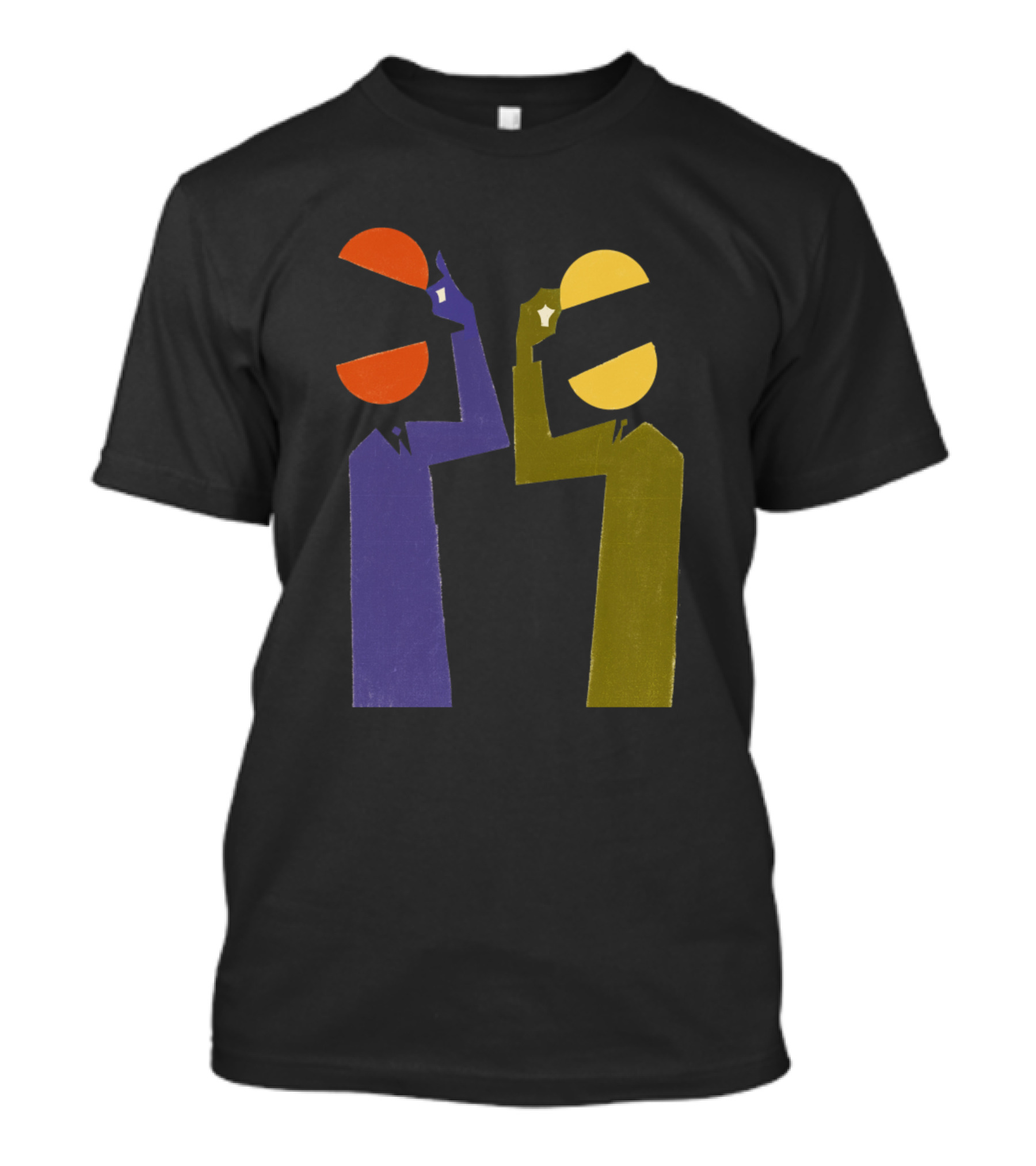Respect Couple Modern Symbolic Unity T-Shirt