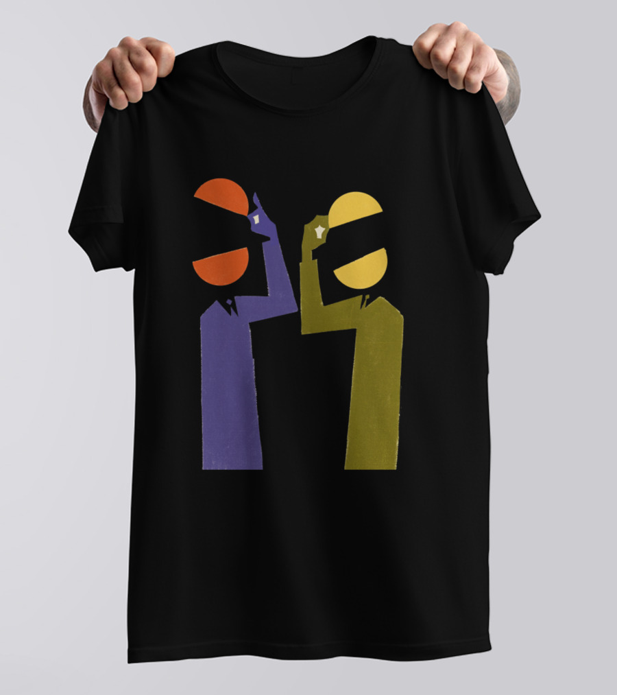 Respect Couple Modern Symbolic Unity T-Shirt