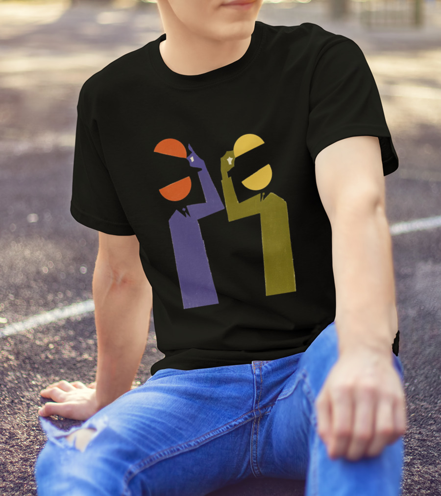 Respect Couple Modern Symbolic Unity T-Shirt