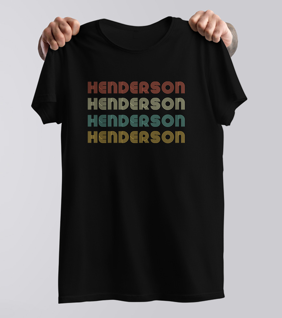 Henderson Henderson Henderson Henderson Retro Style Nevada T-Shirt