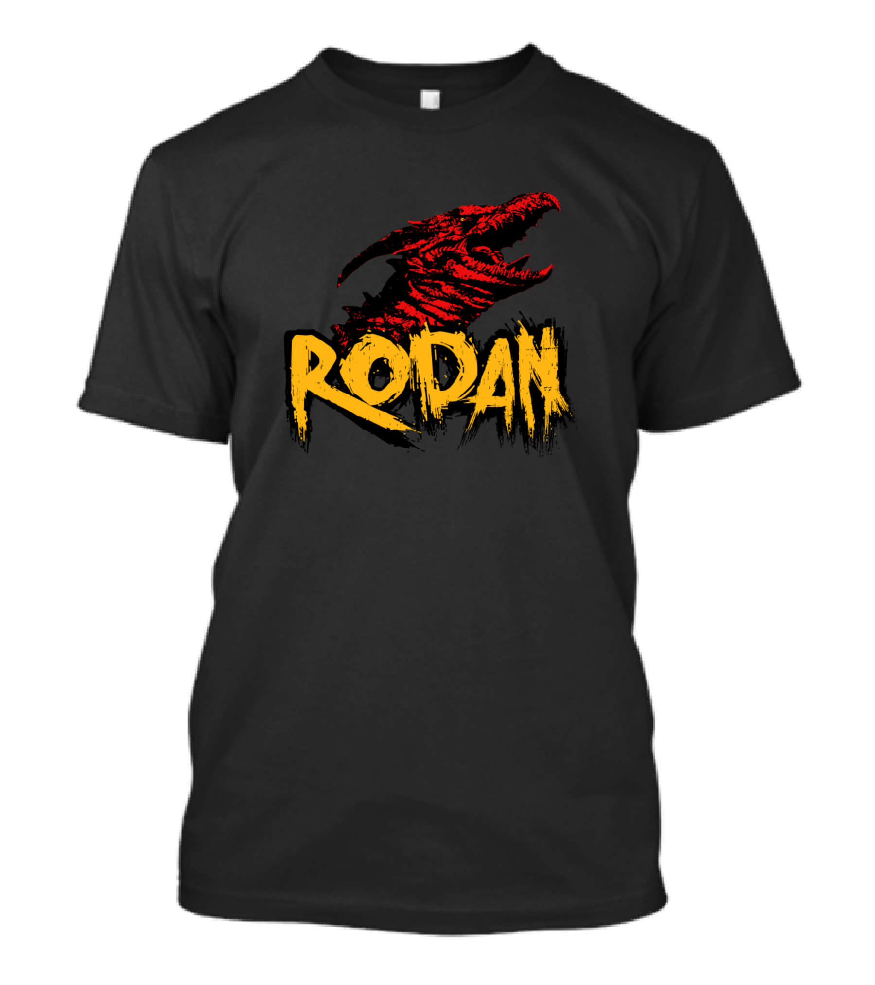 Rodan Kaiju Monster Red And Yellow T-Shirt