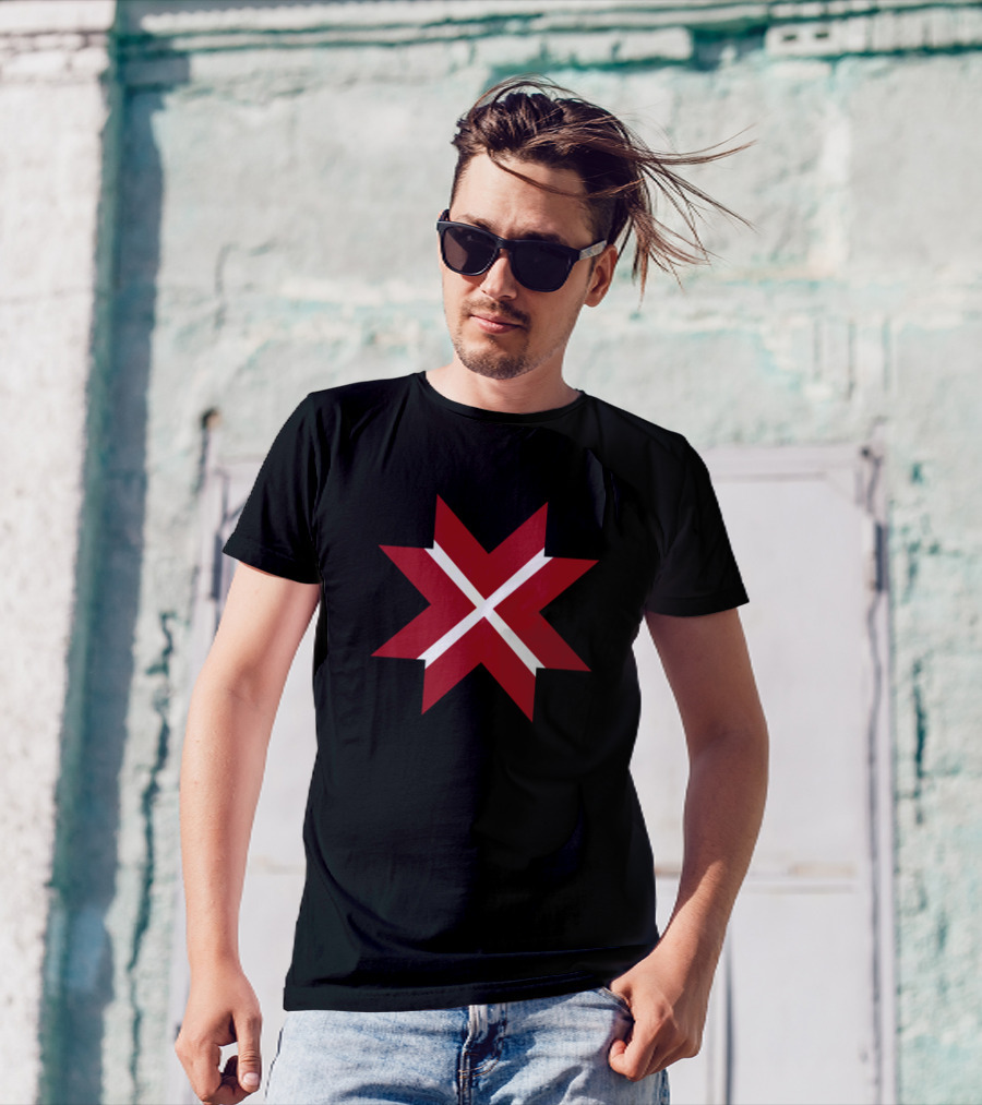 Roundel Symbol Of Latvia National Guard Emblem T-Shirt