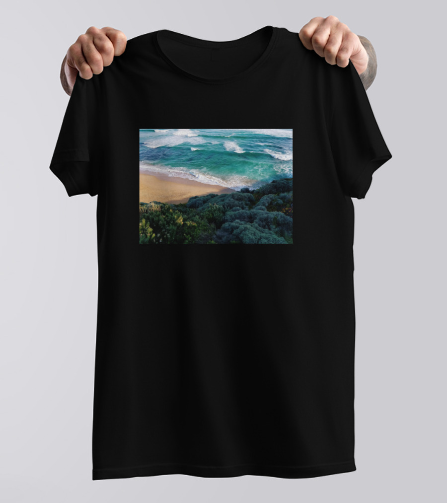 Sea Ocean Blue Waves And White Water Nature T-Shirt