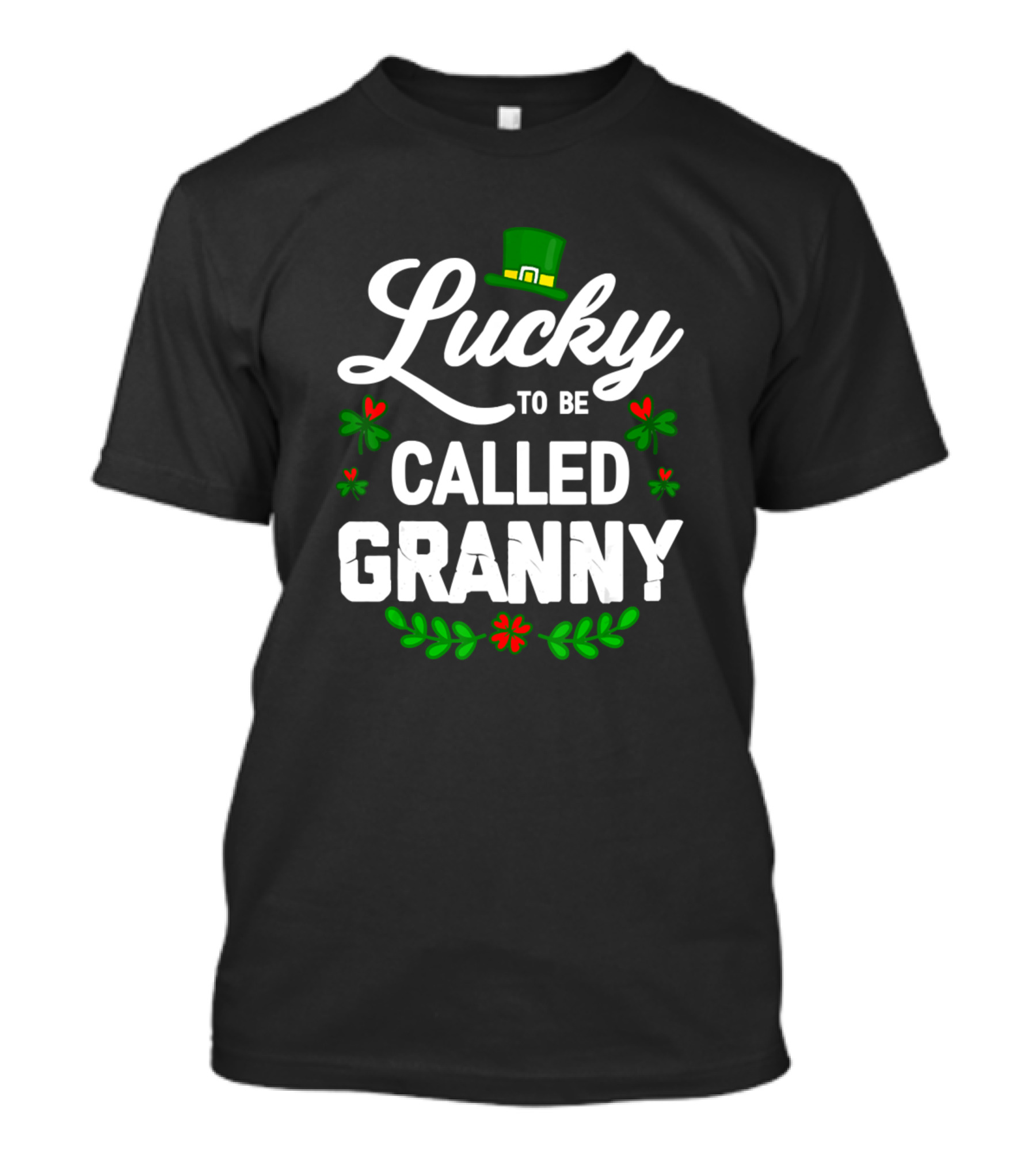 Lucky To Be Called Granny St Patrick's Day Shamrock T-Shirt