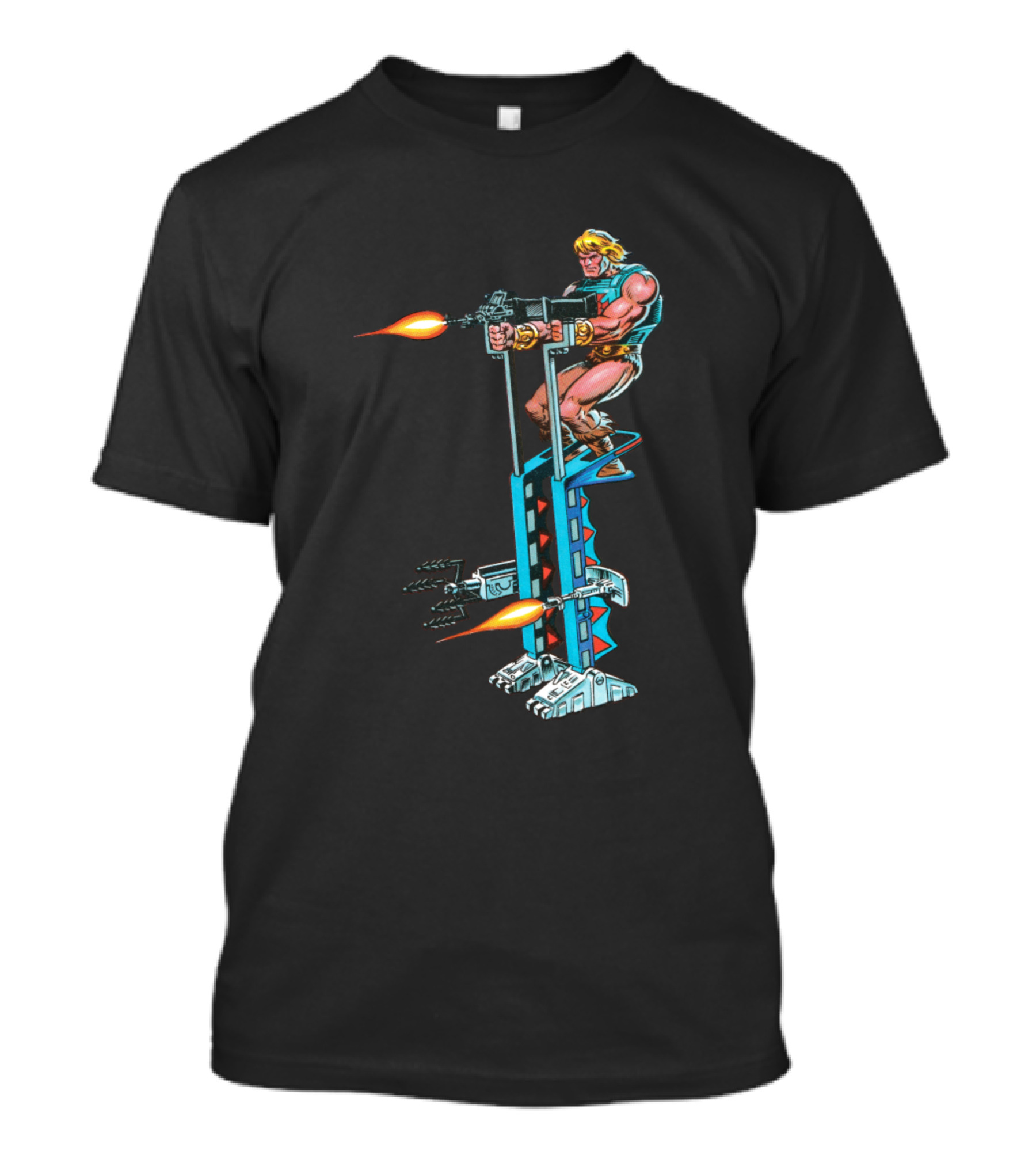 Stlit Stacker Hero On Robotic Combat Stilts T-Shirt