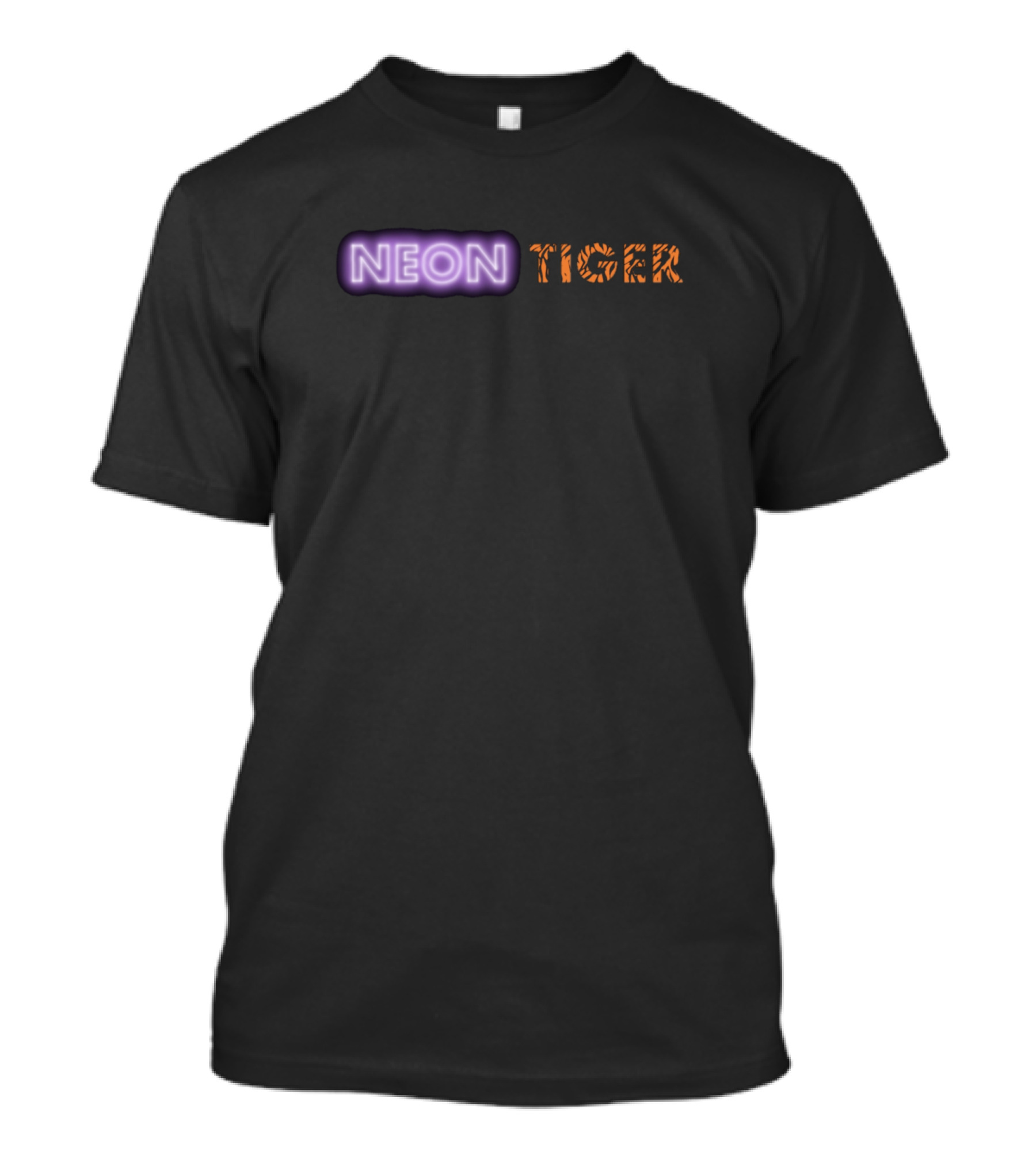 The Killers Neon Tiger Illuminated Safari Aesthetic T-Shirt