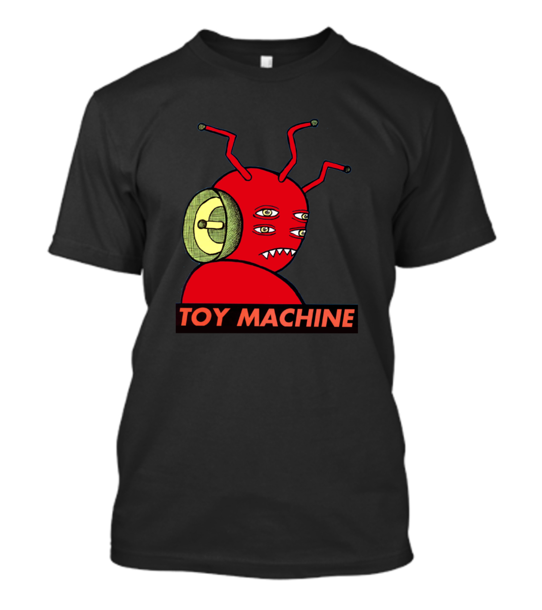 Toy Machine Multi-Eyed Red Antenna Creature T-Shirt