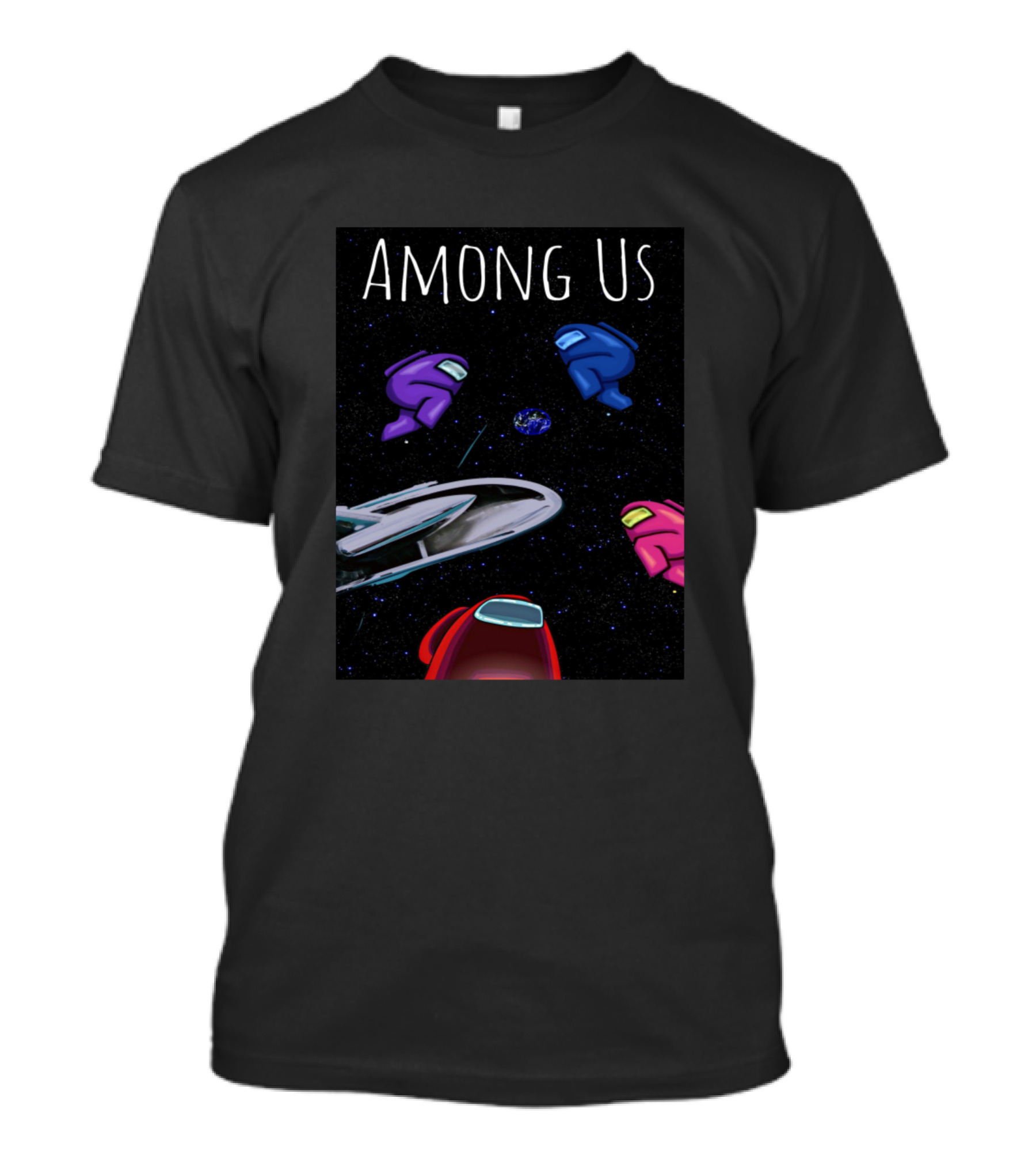 Among Us Outer Space Crew Adventure T-Shirt