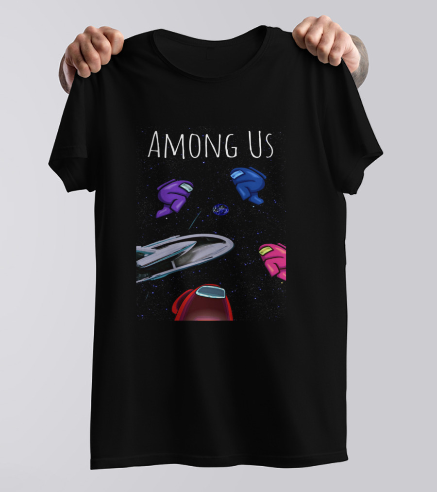 Among Us Outer Space Crew Adventure T-Shirt