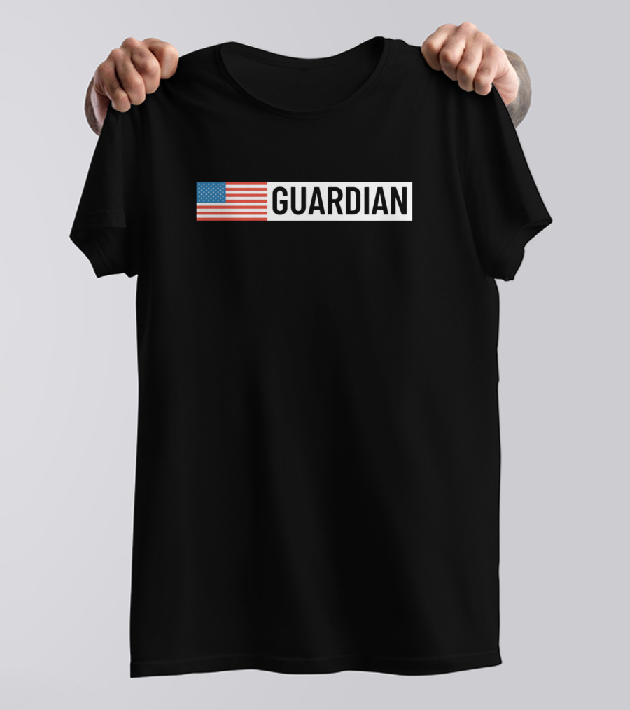 US Flag Guardian Space Force T-Shirt